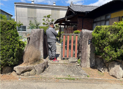 庭石、樹木伐採撤去